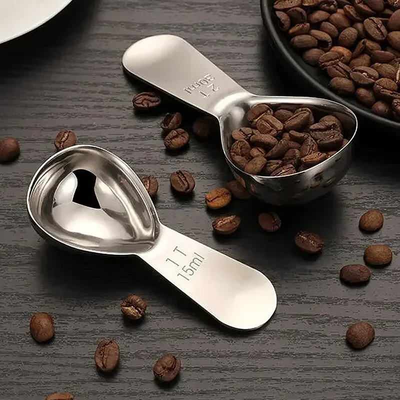 Coffee Tea And Sugar Set - مغرفة قياس القهوة من الفولاذ المقاوم