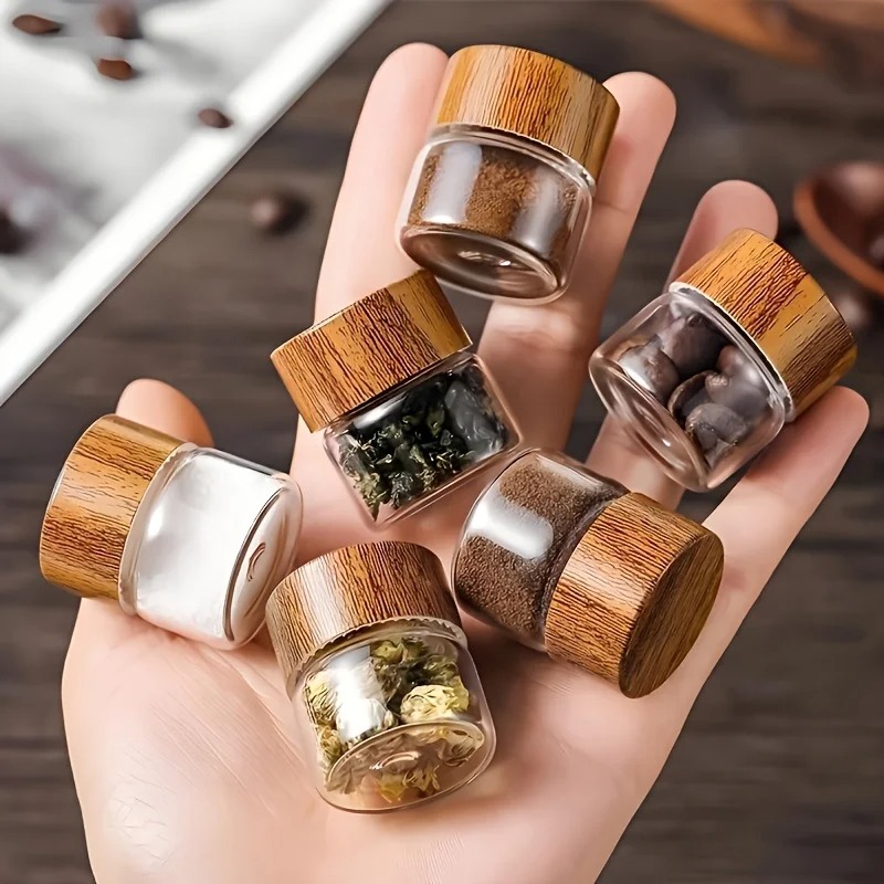 Coffee Tea Creamer - برطمان زجاجي صغير محكم الإغلاق لتخزين