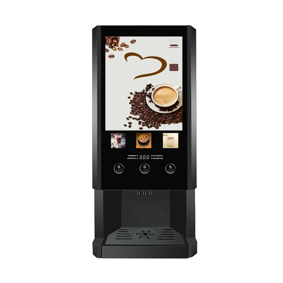 Coffee Tea Vending Machine - ماكينة بيع القهوة والشاي الأوتوماتيكية بثلاث