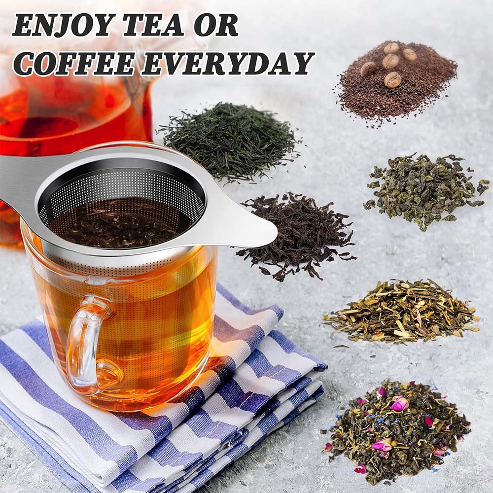 مصفاة شاي من الفولاذ المقاوم ل - مراجعة Coffee Tea And Leaf وسعره