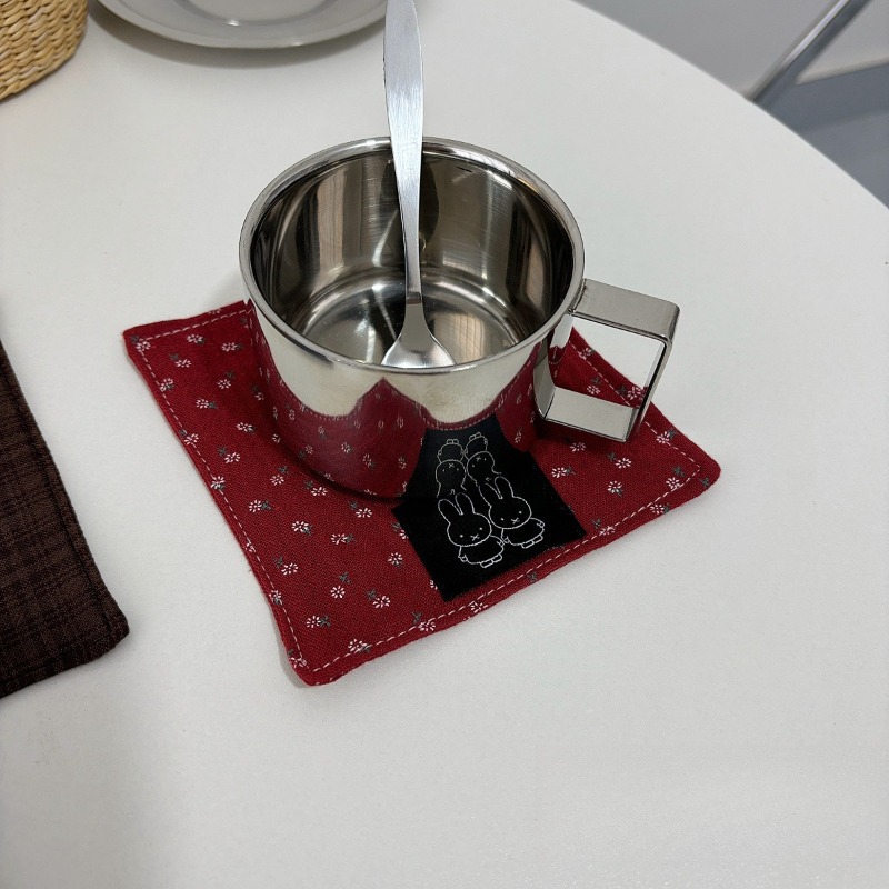 حاملات أكواب قماشية لطيفة من س - مراجعة Coffee Tea Home وسعره