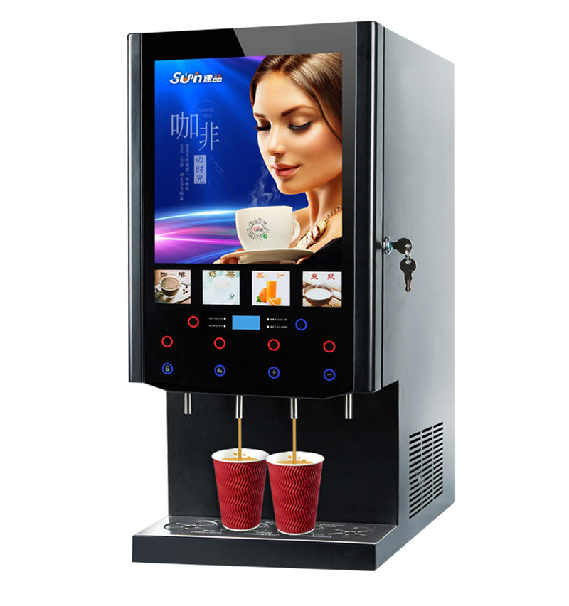 ماكينة بيع القهوة الفورية 40SC - مراجعة Coffee Tea Vending Machine وسعره