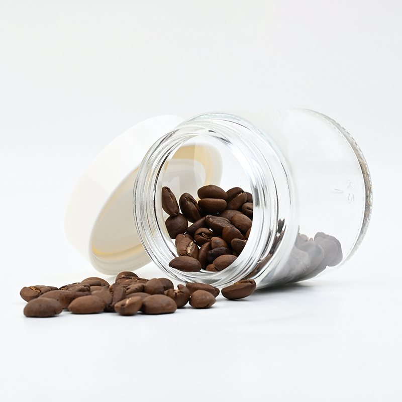 جرة زجاجية محمولة لتخزين حبوب  - مراجعة Coffee Tea Beans وسعره