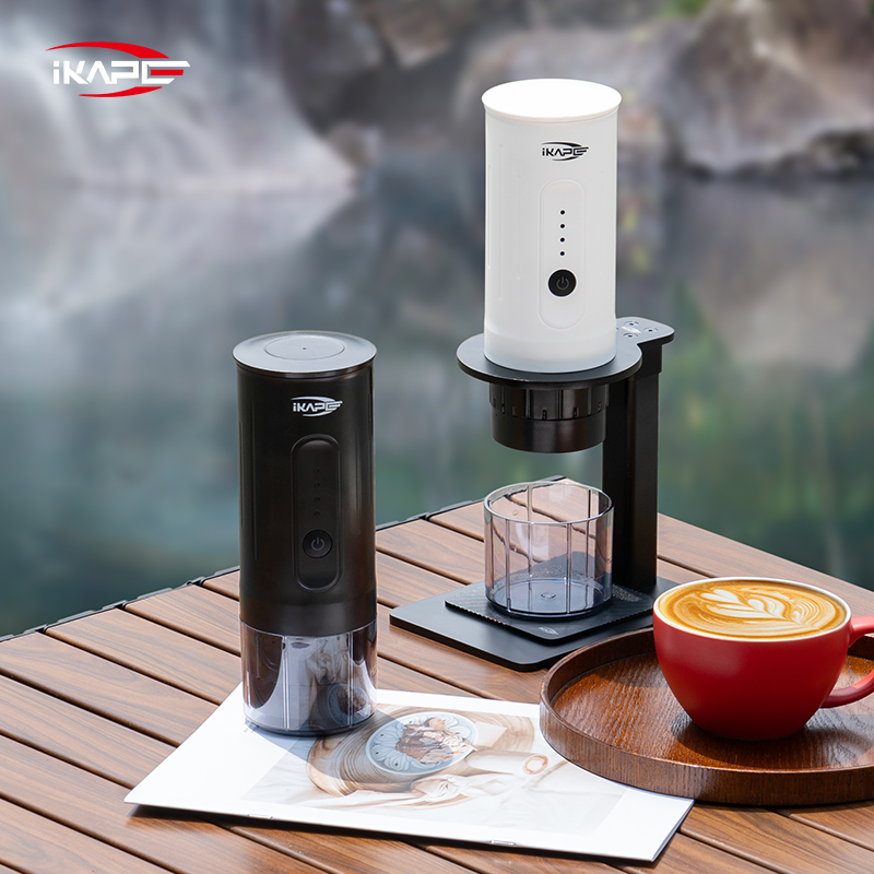 ماكينة قهوة محمولة IKAPE Kapo  - مراجعة Coffee Tea Making Machine وسعره