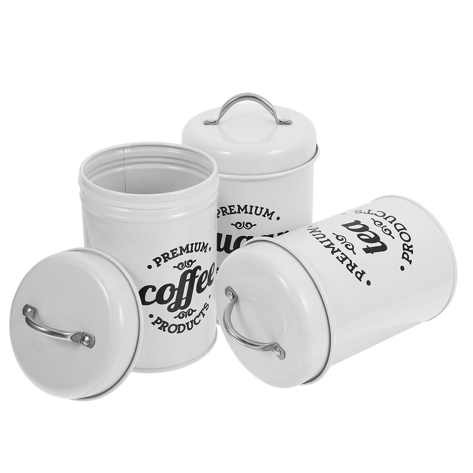 مجموعة علب معدنية محكمة الإغلا - مراجعة Coffee Tea And Sugar Set وسعره