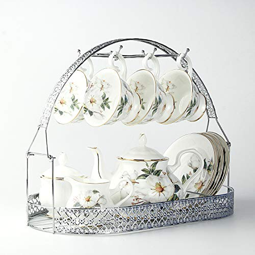الإبداعية القدح رف حامل فنجان  - مراجعة Coffee Tea And Sugar Set وسعره