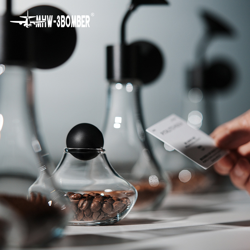 زجاجة عرض عينات زجاجية MHW-3BO - مراجعة Coffee Tea Beans وسعره
