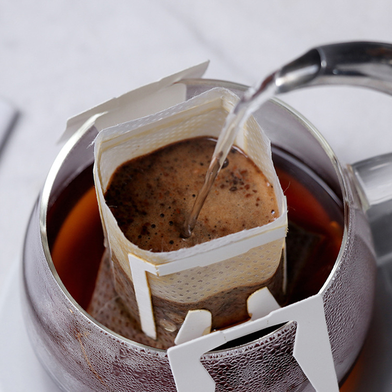 25/50/100 قطعة أكياس فلتر قهوة - مراجعة Coffee Tea Bags وسعره
