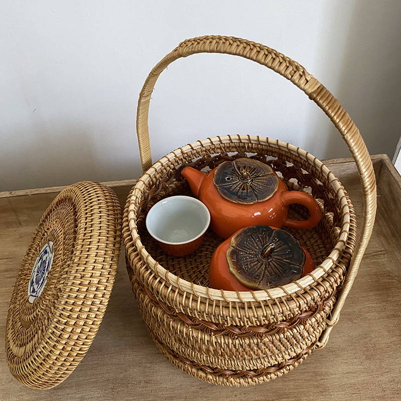 سلة تخزين طعام مزدوجة الطبقات  - مراجعة Vietnam Coffee Tea وسعره