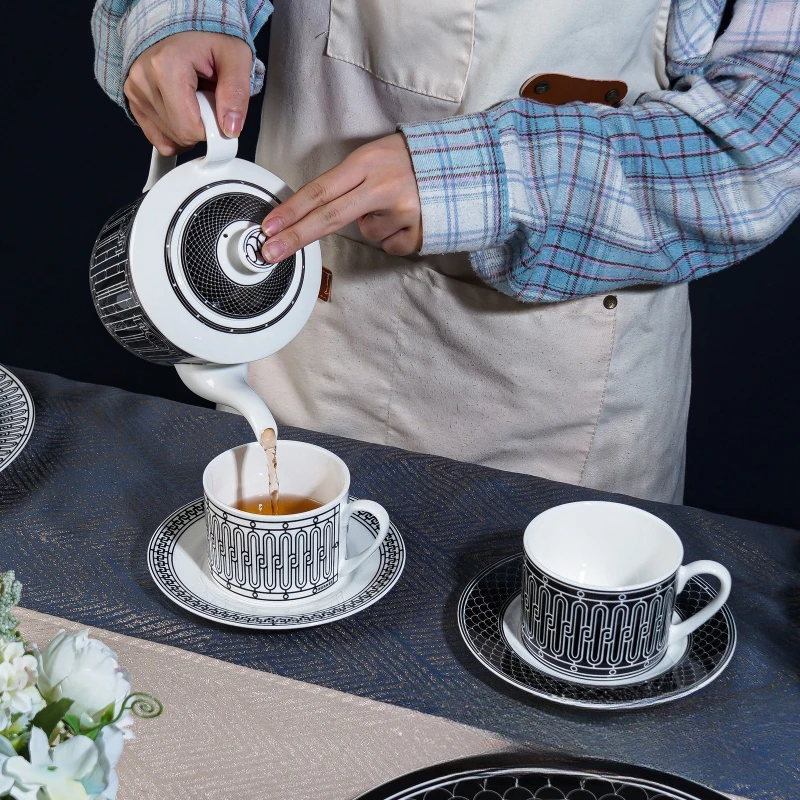 طقم شاي بسيط على الطراز الأورو - مراجعة Coffee Tea And Sugar Set وسعره