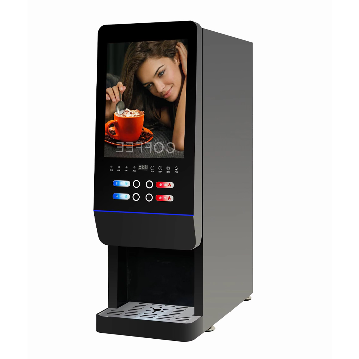 آلة بيع الشاي بالحليب E-20SW،  - مراجعة Coffee Tea Vending Machine وسعره