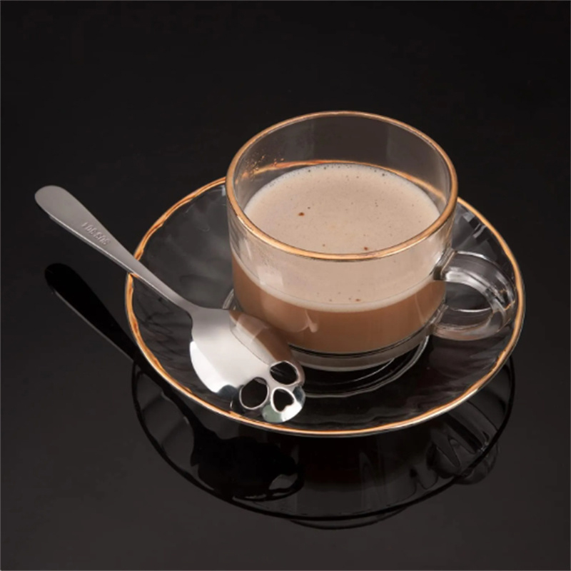 1 قطعة ملعقة القهوة الإبداعية  - مراجعة Coffee Tea And Sugar Set وسعره