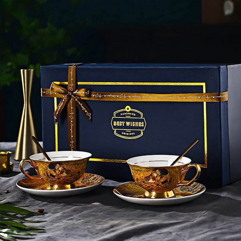 طقم قهوة صيني على شكل عظمة على - مراجعة Coffee Tea And Sugar Set وسعره