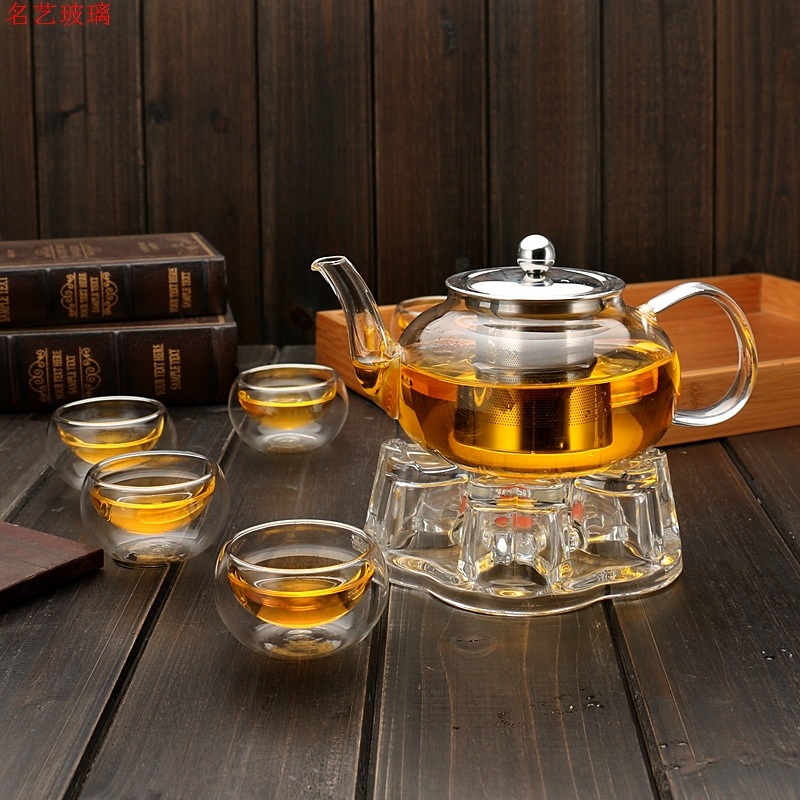 600/800 مللي إبريق شاي زجاجي م - مراجعة Coffee Tea And Sugar Set وسعره