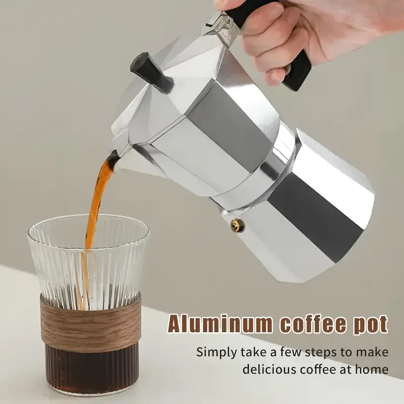 وعاء موكا كلاسيكي من الألومنيو - مراجعة Coffee Tea Making Machine وسعره