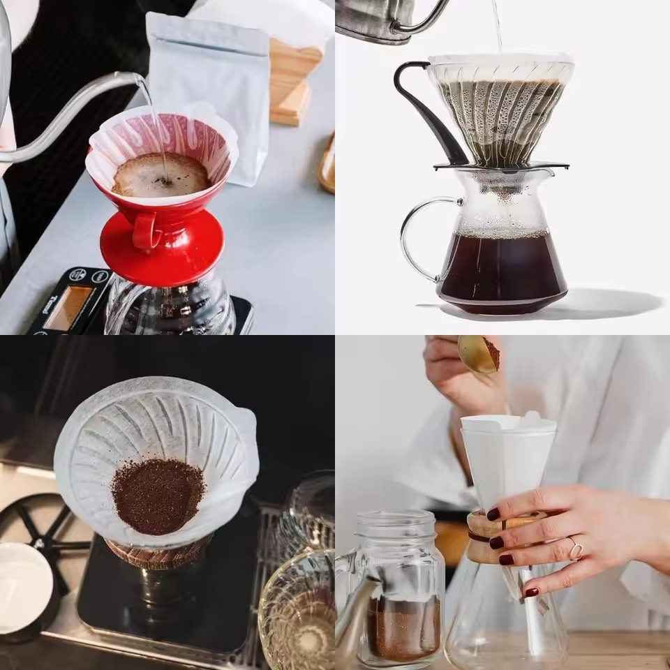 50 قطعة/مجموعة فلتر قهوة ورقي  - مراجعة Coffee Tea Bags وسعره