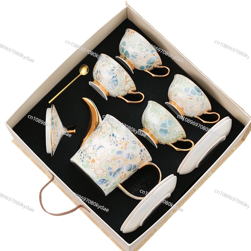 فنجان قهوة من السيراميك، إبريق - مراجعة Coffee Tea Gift وسعره