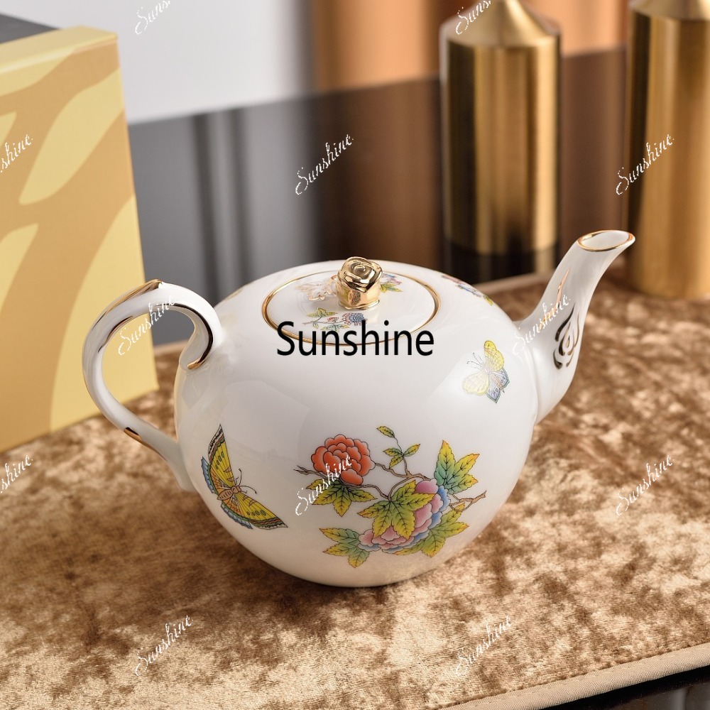 طقم شاي هنغاري مزخرف بالزهور ل - مراجعة Coffee Tea Creamer وسعره