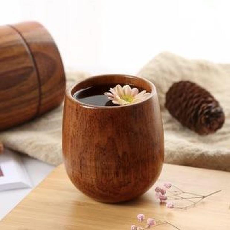 الشمال كوب كبير للبطن كوب خشبي - مراجعة Mug Tea Coffee وسعره