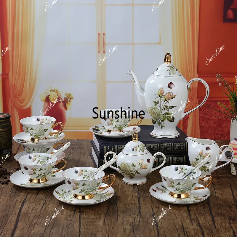 العظام الصين طقم القهوة كاميلي - مراجعة Coffee Tea Creamer وسعره