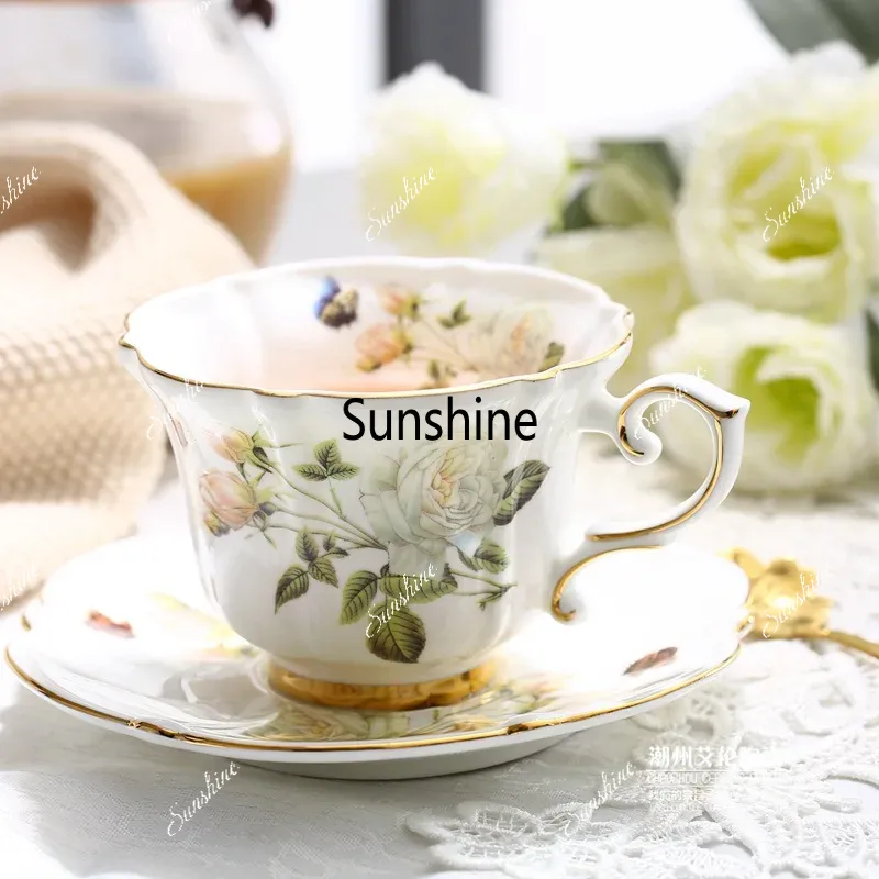 العظام الصين طقم القهوة كاميلي - مراجعة Coffee Tea Creamer وسعره