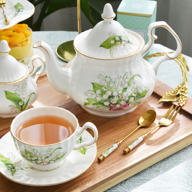 فنجان شاي الصحون زنبق فالي مجم - مراجعة Coffee Tea Creamer وسعره