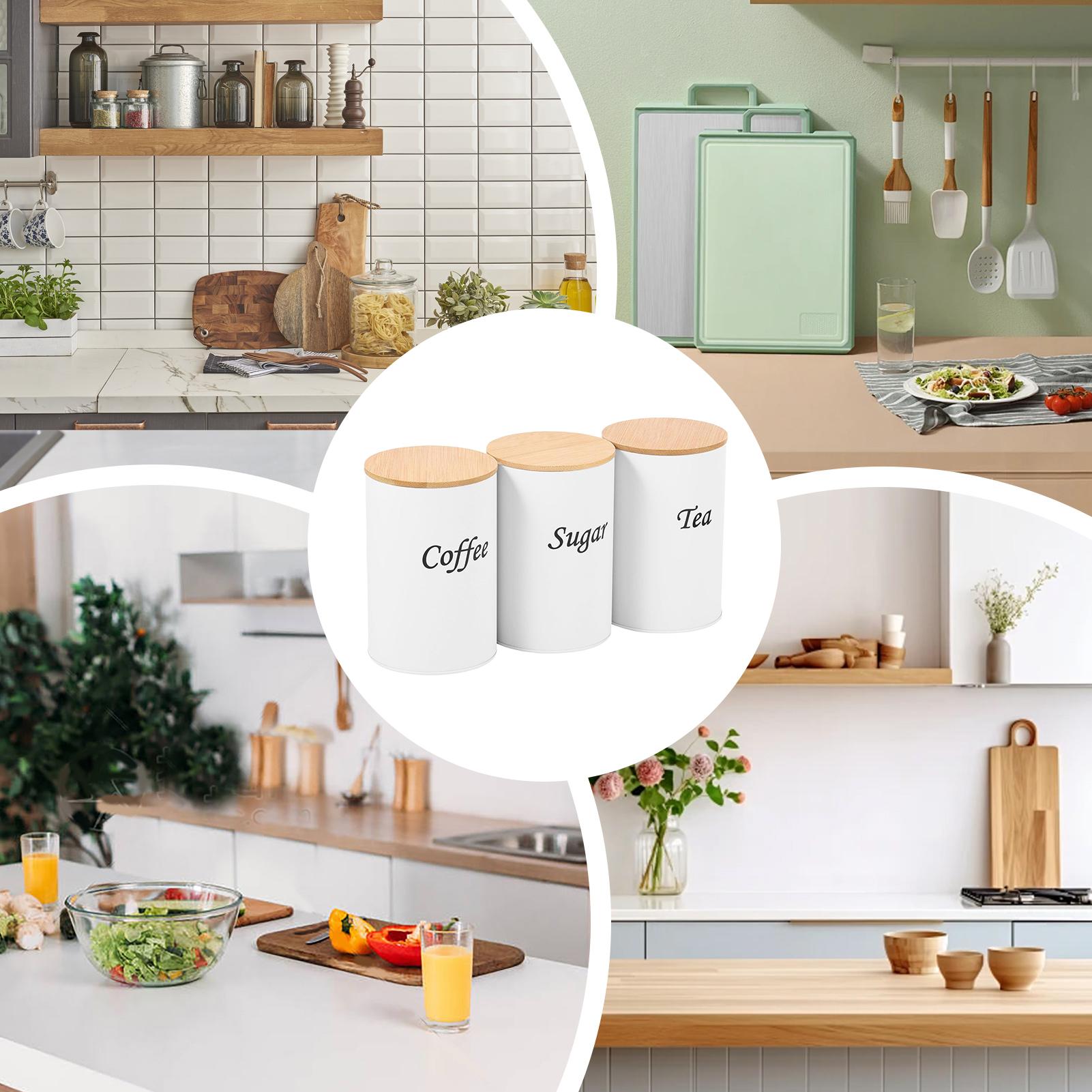 علبة الشاي 3 قطع 1200 مللي سعة - مراجعة Coffee Tea Creamer وسعره