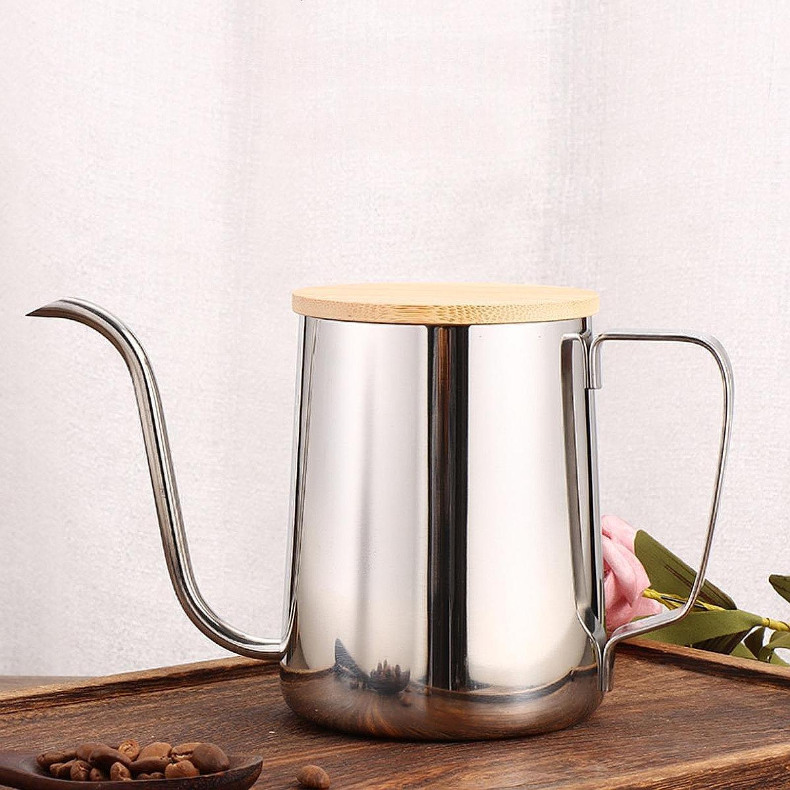 صب فوق غلاية التخييم إبريق قهو - مراجعة Coffee Tea Gift وسعره