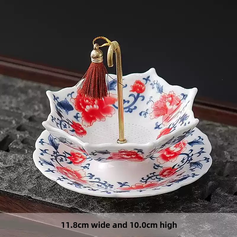 مصفاة شاي سيراميك صينية على شك - مراجعة Coffee Tea And Leaf وسعره
