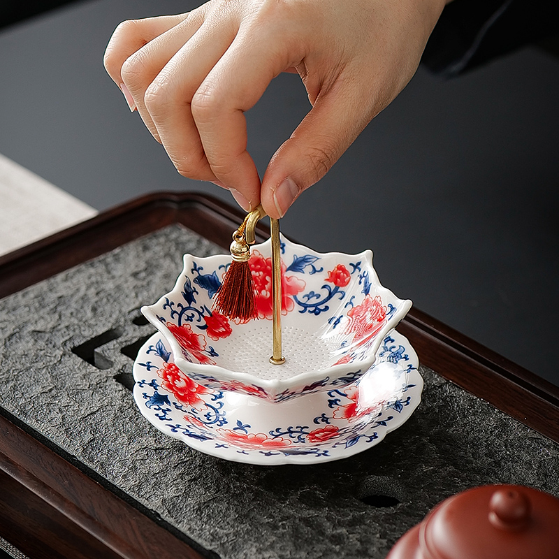 مصفاة شاي سيراميك صينية على شك - مراجعة Coffee Tea And Leaf وسعره