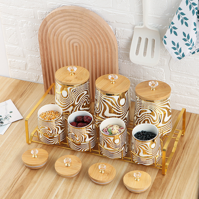 مجموعة من 7 ألوان من علب المطب - مراجعة Coffee Tea Sugar Canister Set وسعره