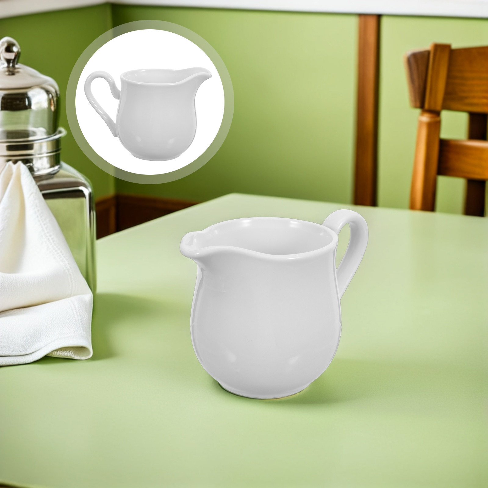 إبريق حليب سيراميك 350 مل، إبر - مراجعة Coffee Tea Creamer وسعره