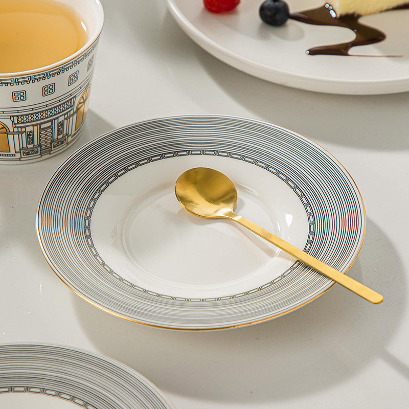 كوب معمارية وصحون قهوة كوب أور - مراجعة Coffee Tea And Sugar Set وسعره