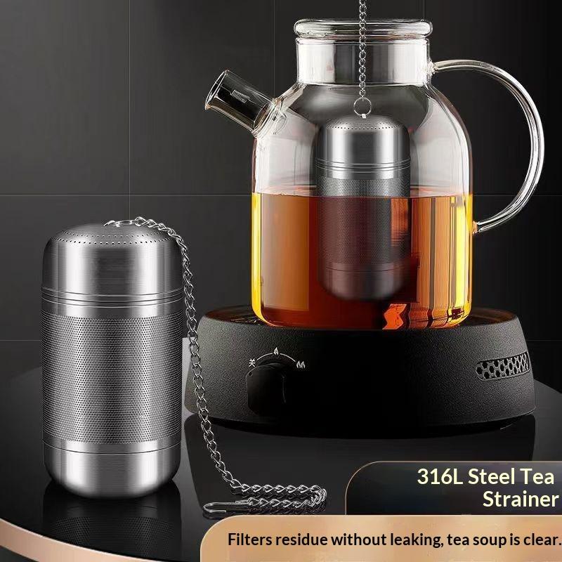 مصفاة شاي من الفولاذ المقاوم ل - مراجعة Coffee Tea And Leaf وسعره