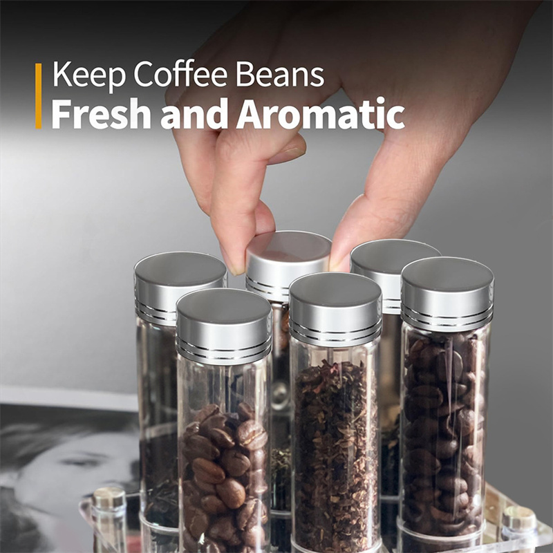 حاوية تخزين حبوب البن، وعاء تخ - مراجعة Coffee Tea Beans وسعره